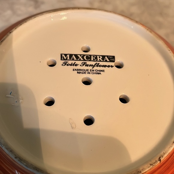 Ceramic strainer Maxcera sunflower - Picture 3 of 4